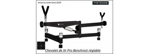 Chevalet tir Hawke Pro Benchrest réglable -Promotion- Ref 41391