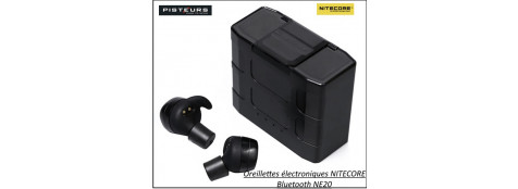 Oreillettes électroniques Nitecore NE20 antibruit bluetooth-ref 47168