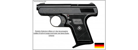 Pistolet-Alarme-RECK-GOLIATH-Cal. 9 mm à blanc et gaz-Ref 5651