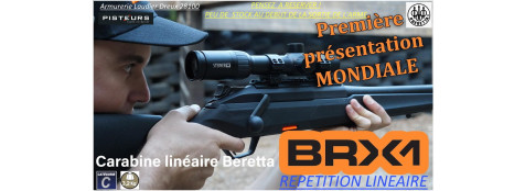 Carabine Beretta BRX1 Répétition LINEAIRE Calibre 300 winch mag- Filetée M14x100-Ref  41153