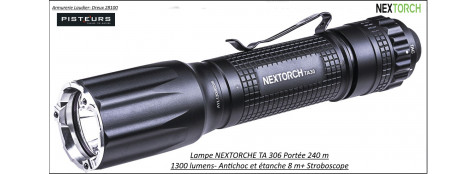 Lampe Nextorch TA 30 Portée 240 m-1300 lumens-Promotion-Ref 37345