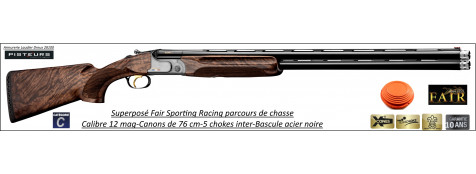 Superposé Fair Sporting Racing bascule noire Calibre 12 mag Canons 76 cm-Promotion-Ref DC470SP