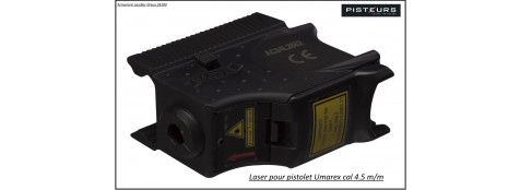 LASER Adaptable sur Walther  Cal 4,5m/m à C02.Pour CP99 Walther Night Hawk et Umarex CP Sport.
