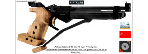  Pistolets BAÏKAL IZH 46 M Air pré comprimé Calibre 4.5m/m-Compétition-DROITIER ou GAUCHER-"Promotion"
