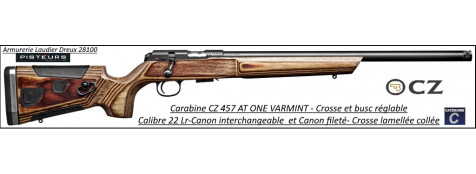 Carabine CZ Mod 457 AT ONE Varmint Calibre 22Lr Répétition -Promotion-Ref CZ 457 -AT one-784535