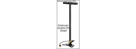 Pompe Stoeger PCP + flexible carabine Haute pression pour rechargement des cylindres-Ref -pompe-PCP-stoeger-58702523
