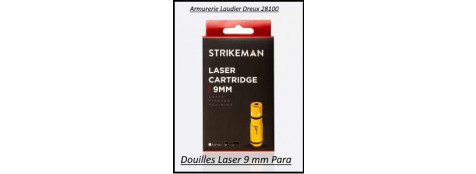 Douille laser système Entrainement au tir STRIKEMAN  calibre 9 mm Para--Ref 44055