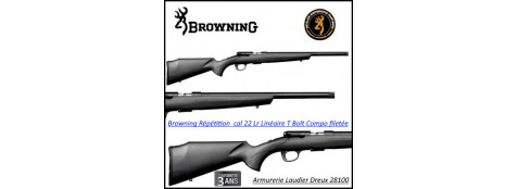 Carabine Browning T bolt sporter composite threaded répétition calibre 22 Lr-chargeur 10 coups-Promotion-Ref 27984