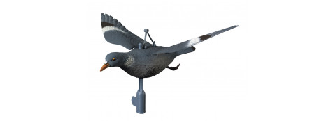 Appelants -Palombes-  ou- Pigeons-  Articulés en vol-Ref 891