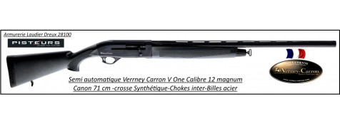 Fusil semi automatique Verney carron V One Calibre 12 magnum-Canon 71 cm Promotion-Ref Verney carron- V one
