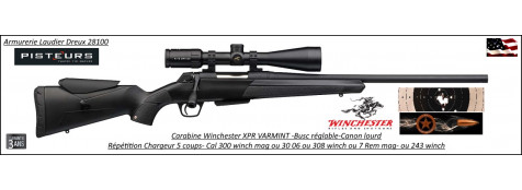  Carabine Winchester XPR Varmint Cal 30-06 Threaded Répétition Filetée busc reglable-Promotion-Ref 535754228-FN