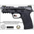 Pistolet Smith et Wesson M&P 380 Shield M2.0 silver Calibre 9 court 380 Semi automatique USA-Catégorie B1-Promotion-Ref 781927
