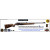 Carabine Browning semi auto Bar Zénith Wood HC Mod Distance canon fileté Cal 300 winch+ armeur séparé-Ref 031949129- Promotion-Ref 031949129