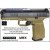 Pistolet AREX DELTA "L" FDE gen II Optic Ready Calibre 9mm para  bicolore Noir Tan 17 et 19 coups-Catégorie B1-Autorisation-Préfecture-Promotion-Ref 41713