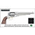 Révolver Uberti  1858 New Army Remington poudre noire  Calibre 44- Inox-Promotion-Ref 536
