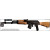 Carabine Cugir WS1-63-AK47 Semi-automatique roumaine Calibre 7,62x39 Crosse bois-Catégorie B4-Ref EA-cug110-KWS163