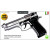 Pistolet alarme Kimar à blanc /gaz Type Beretta 92 Nickelé Calibre 9 mm-Promotion-Ref 1495