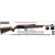 Carabine Browning Bar 4x ELITE cal 300 winch mag semi automatique-Crosse Bavarian grade 2- Ref  Bar 4x elite bavarian grade 2-300w