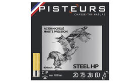 Unifrance pisteurs 20 Magnum/76 Black Steel 28 g Acier